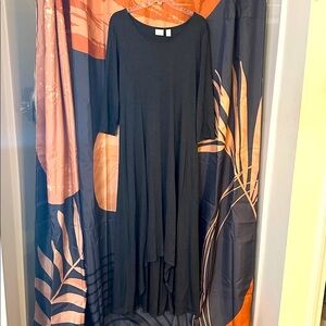 Chico Elegant Black Long Sleeve Dress